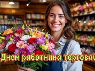 С профессиональным праздником - Днем работника торговли!.